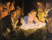 Gerrit van Honthorst Adoration of the Shepherds China oil painting reproduction